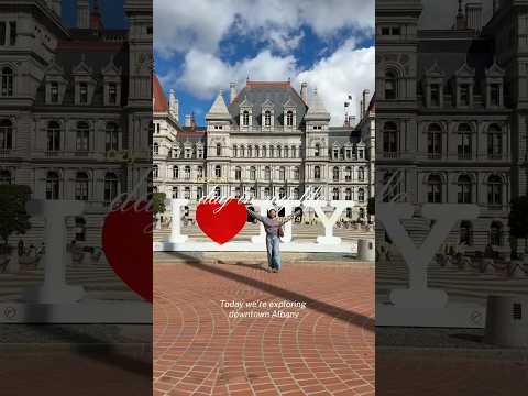 exploring albany, ny vlog video thumbnail